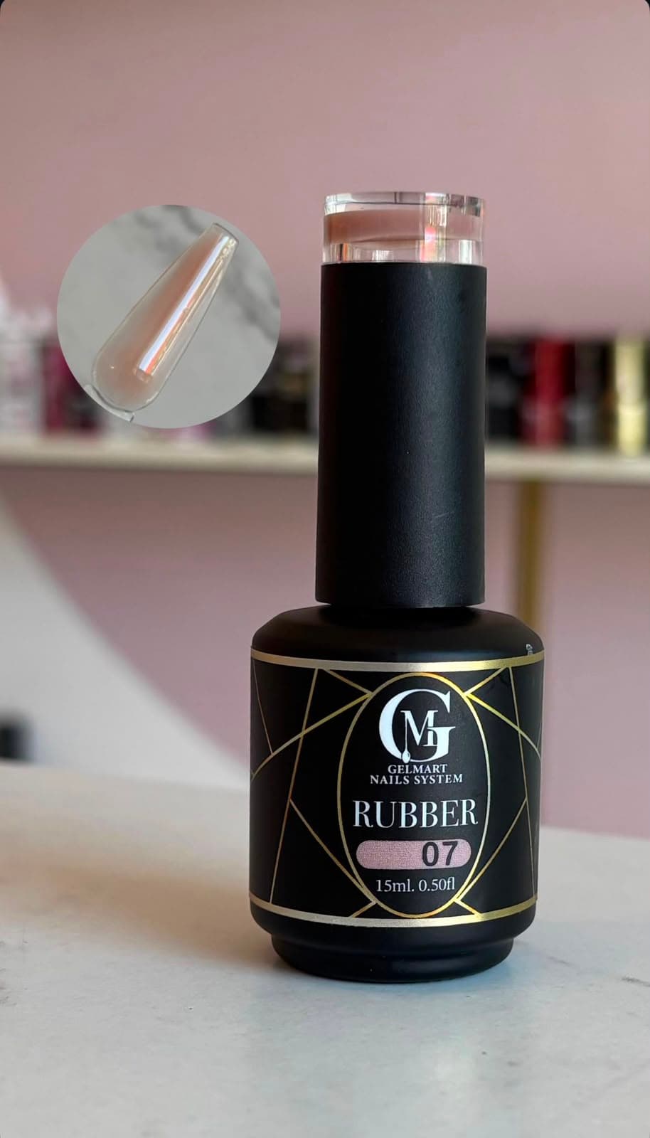 RUBBER 07 GELMART 15 ML