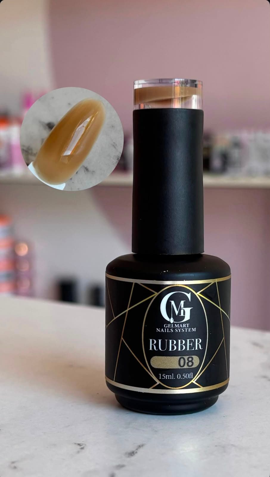 RUBBER 08 GELMART 15 ML