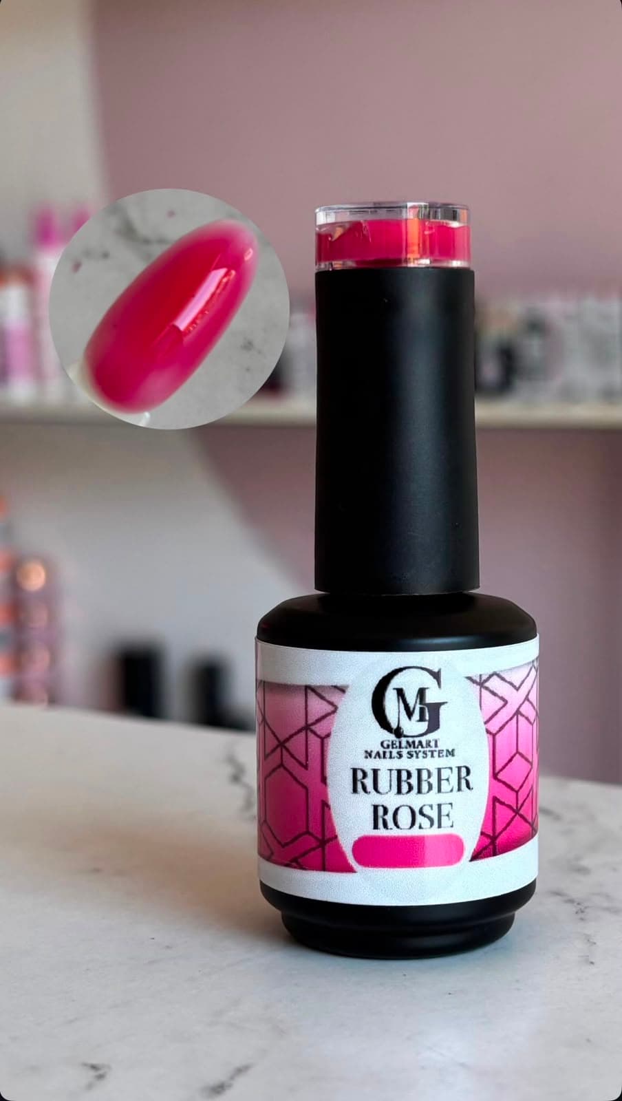 RUBBER ROSE GELMART 15 ML