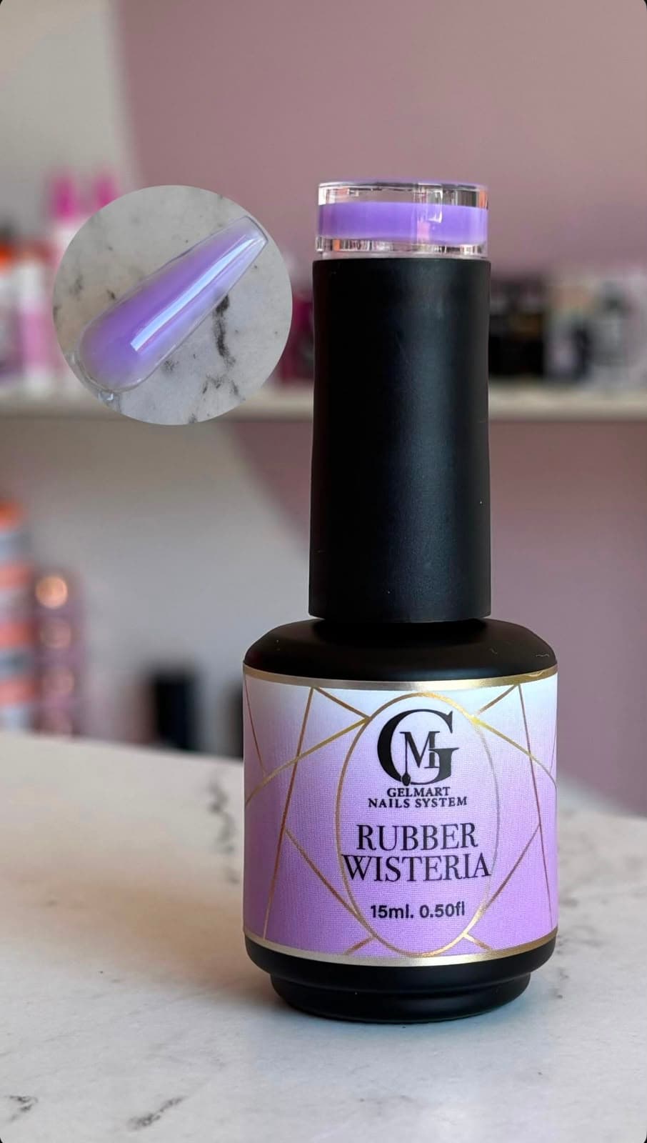 RUBBER WISTERIA GELMART 15 ML