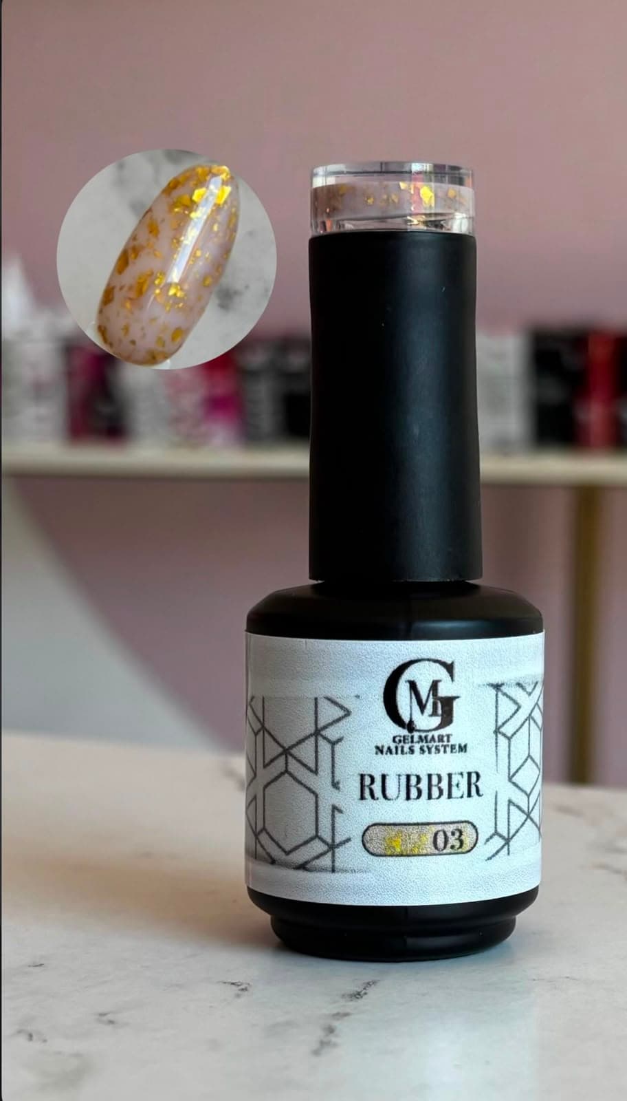 RUBBER 03 GELMART 15 ML