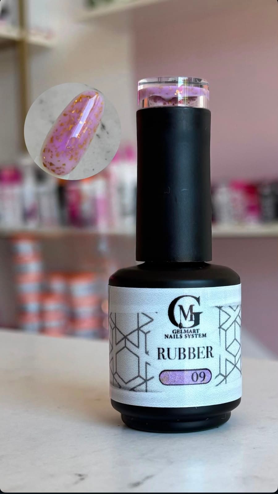 RUBBER 09 GELMART 15 ML