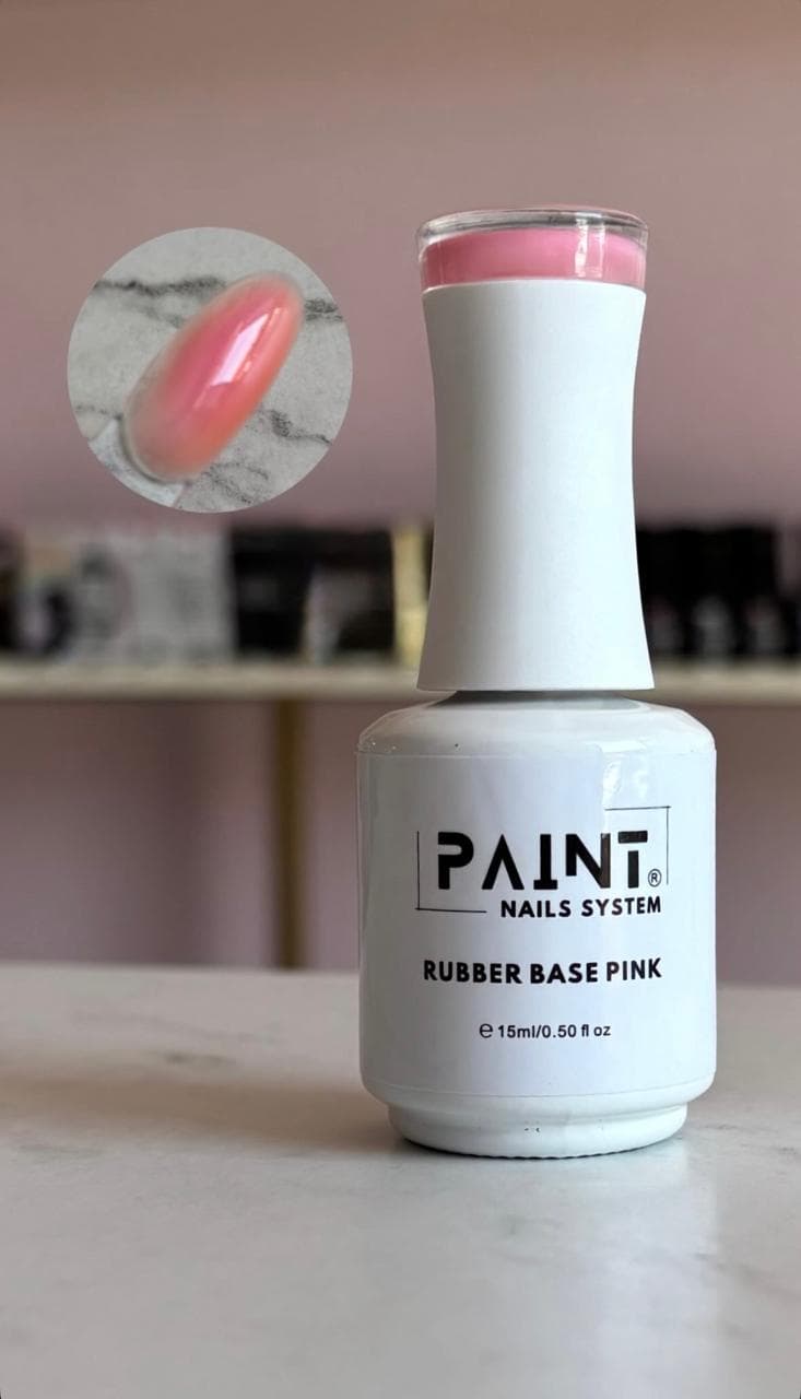 RUBBER BASE PINK PAINT 15ML