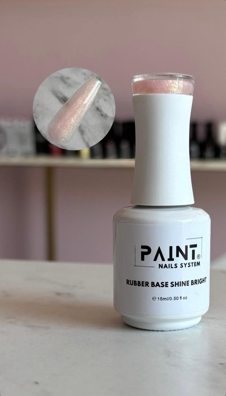 RUBBER BASE SHINE BRIGHT PAINT 15ML
