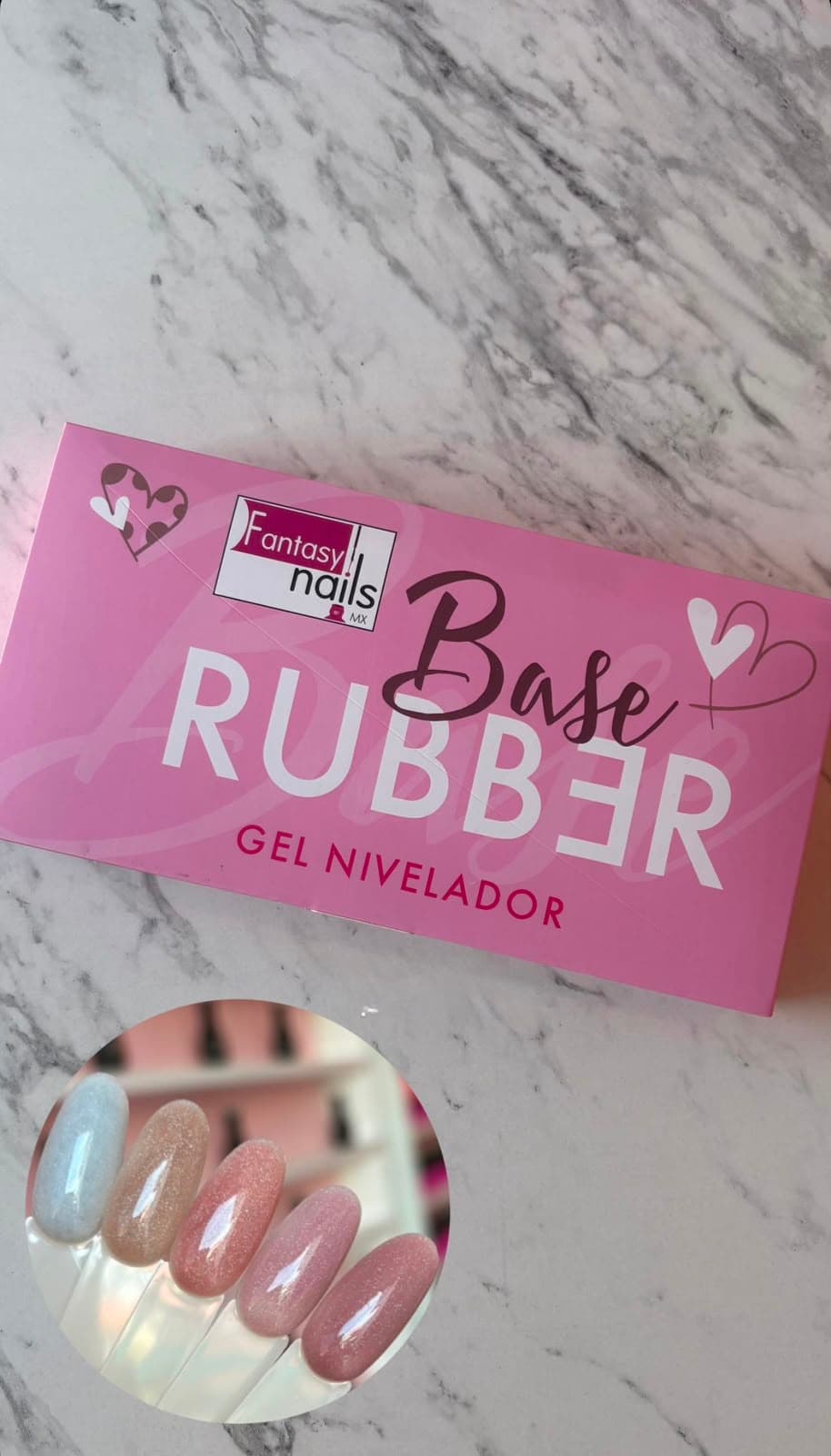 GAMA BASE RUBBER BRILLOS FANTASY