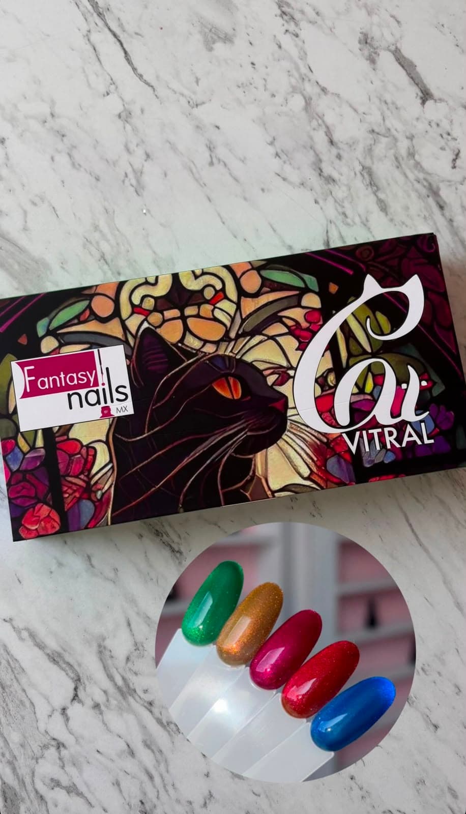 GAMA CAT VITRAL FANTASY