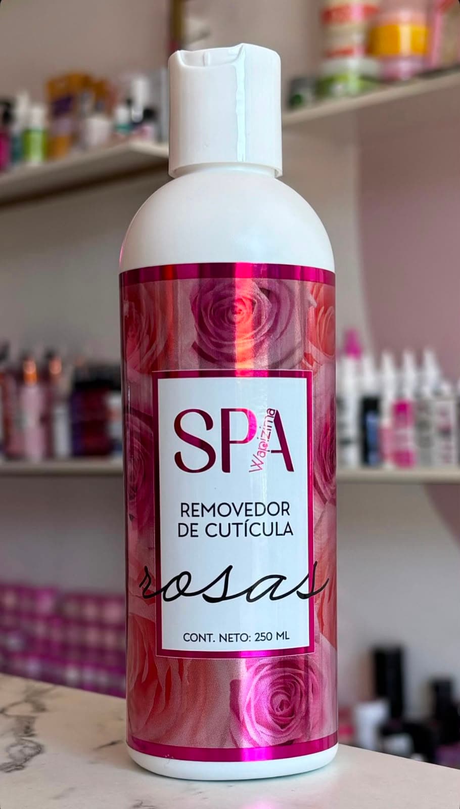 SPA REMOVEDOR DE CUTICULA ROSAS WAPIZIMA 250ML