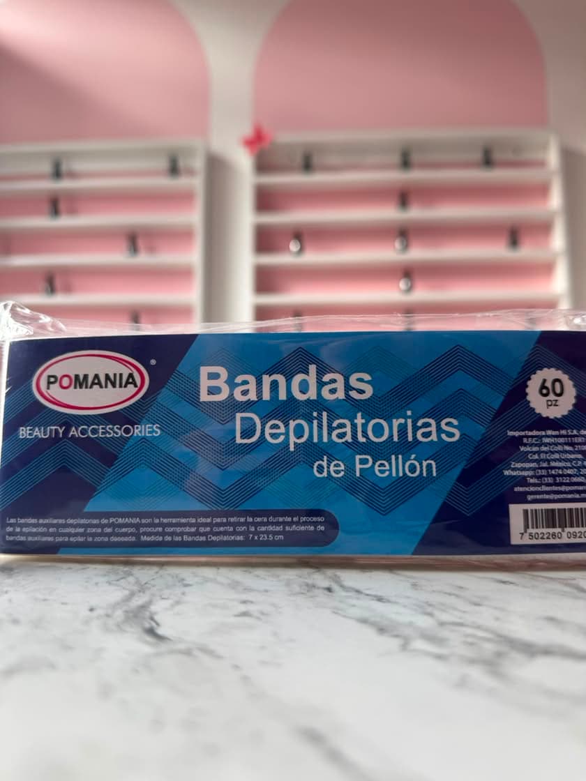 BANDAS DEPILADORAS 60PZ
