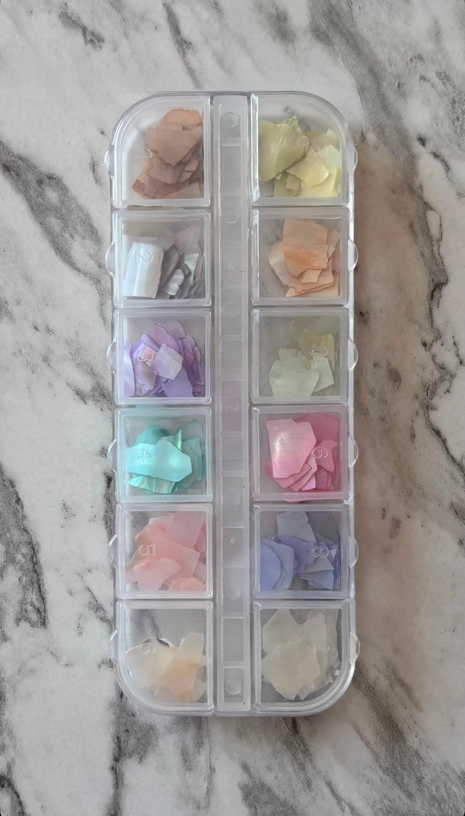 CONCHA NACAR PASTEL