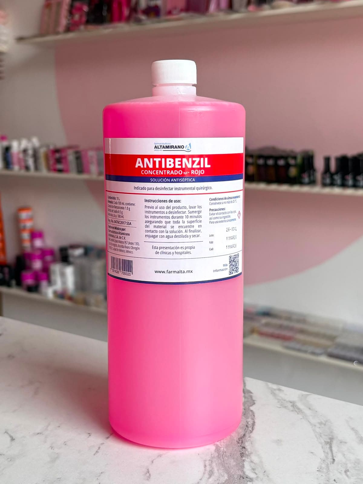 JABON ROSA CONCENTRADO 1L