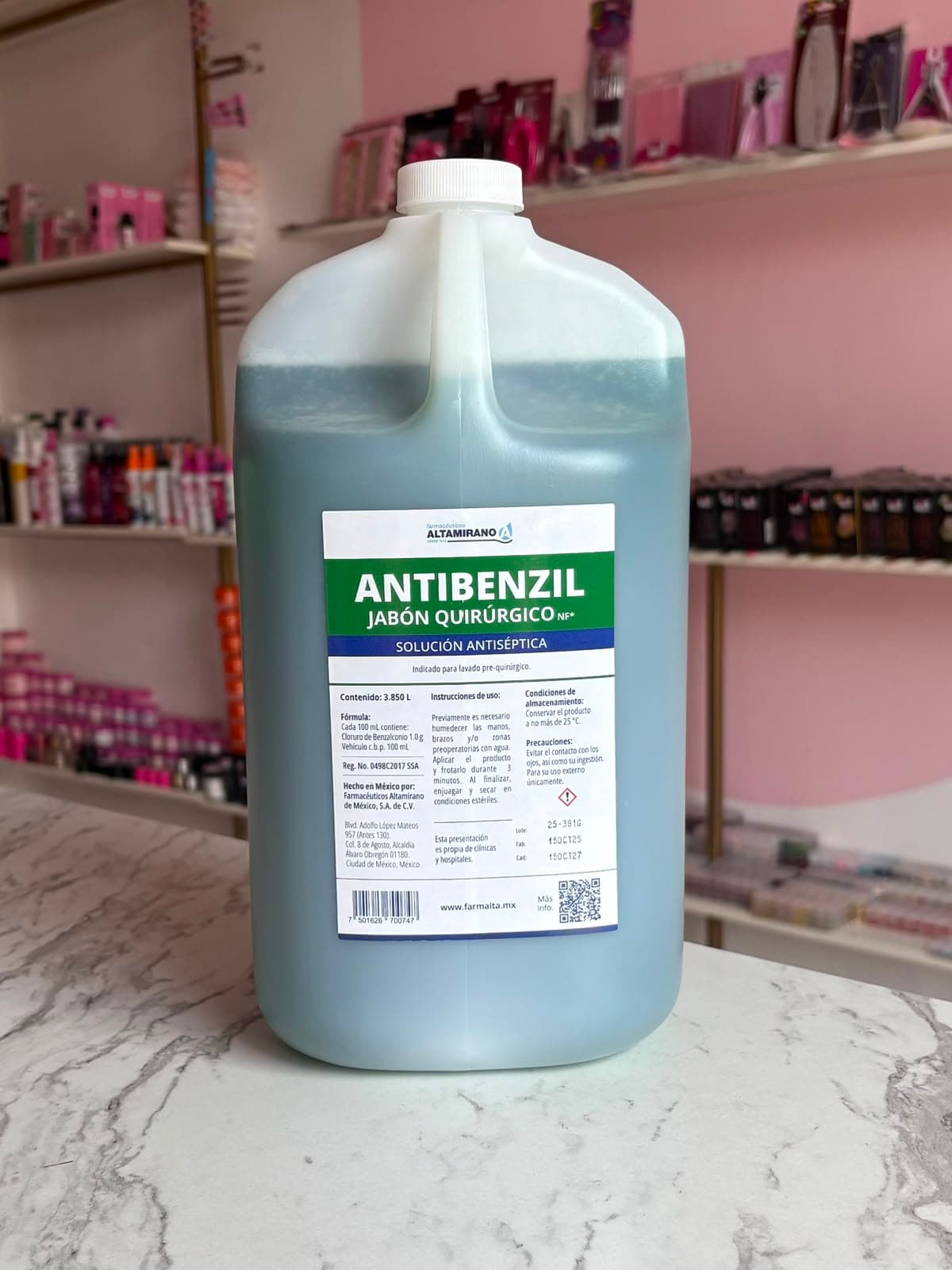 JABON VERDE QUIRURJICO 5L