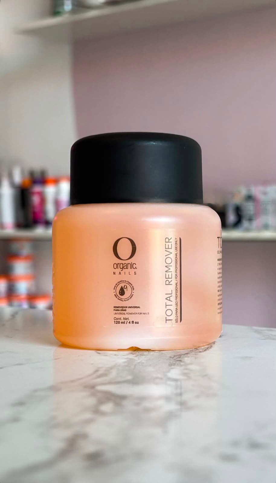 TOTAL REMOVER ORGANIC 120ML/4OZ
