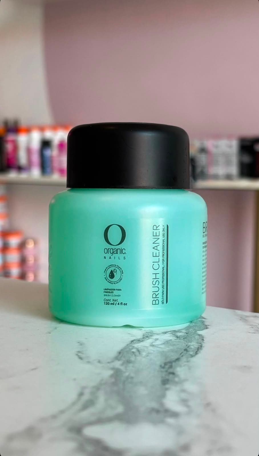 BRUSH CLEANER ORGANIC 120ML/4OZ