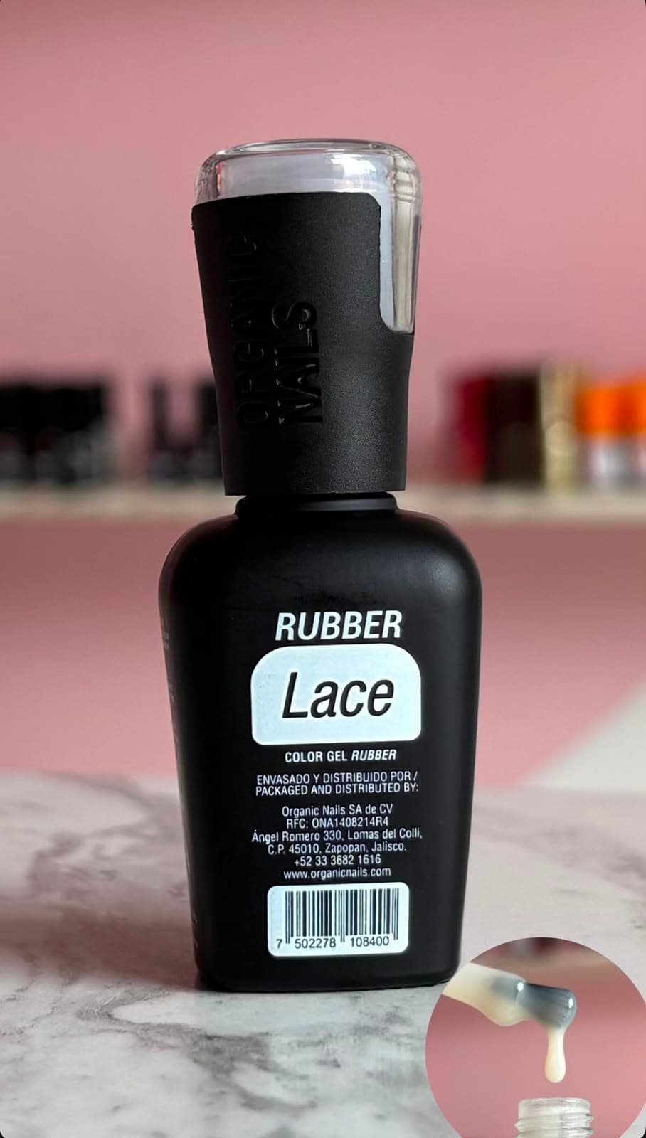 RUBBER ORGANIC LACE 15ML