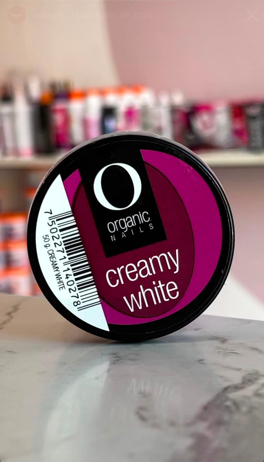 ACRILICO CREAMY WHITE 2OZ/50G