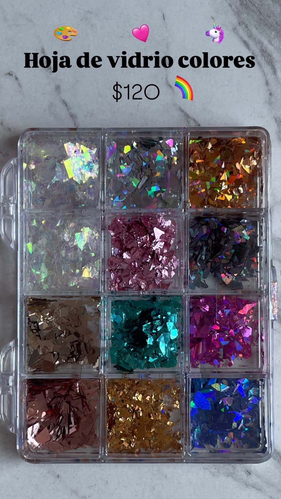 HOJA DE VIDRIO COLORES